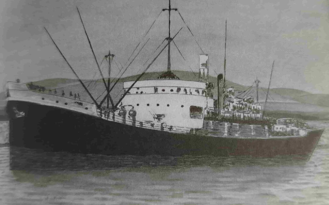 A bordo del Alfonso Pérez